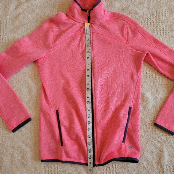 Columbia Pink and Grey Fleece Zip up - Picture 6 of 12